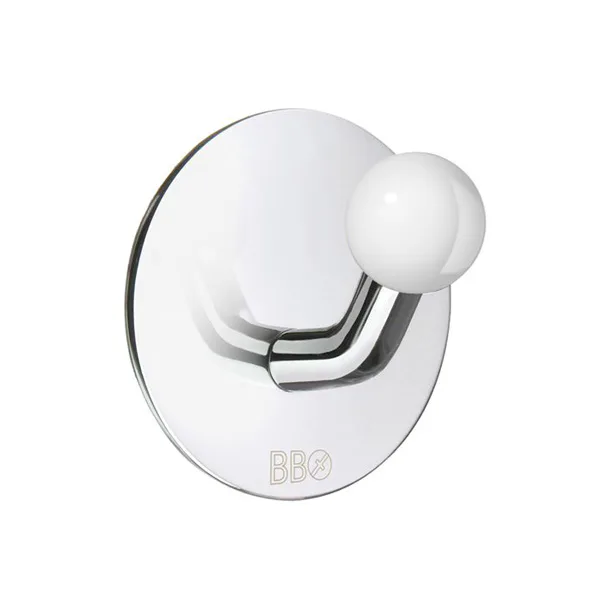 Handdukskrok Beslagsboden BK1085 Rostfri/Vit