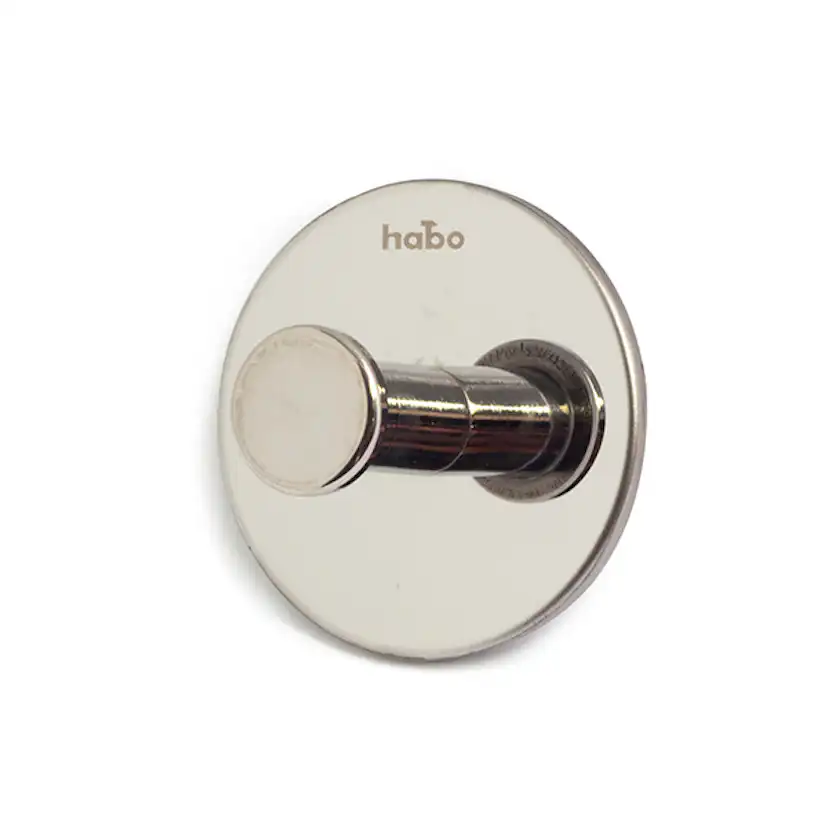 Handdukskrok Habo Gentle Rostfri Blank