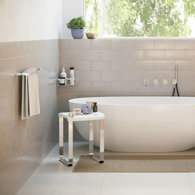 Handduksstång Smedbo Air AK3364 Krom