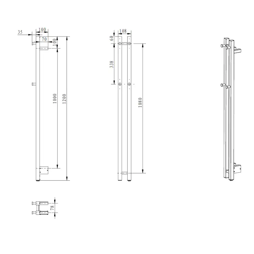 Handdukstork Bathlife LIST 108