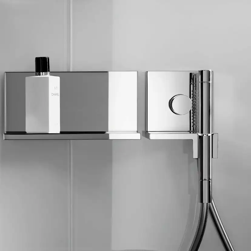 Handduschmodul Axor ShowerCollection 120/120 Square för Inbyggnad