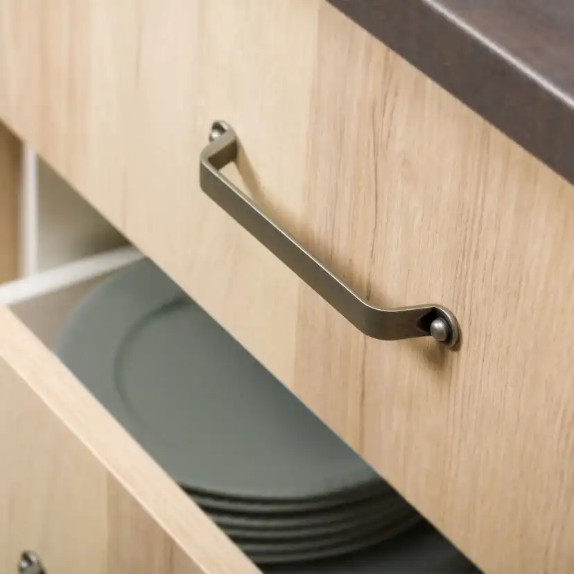 Handtag Beslag Design Button