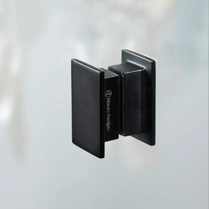 Duschdörr Macro Design Empire Nisch Klarglas