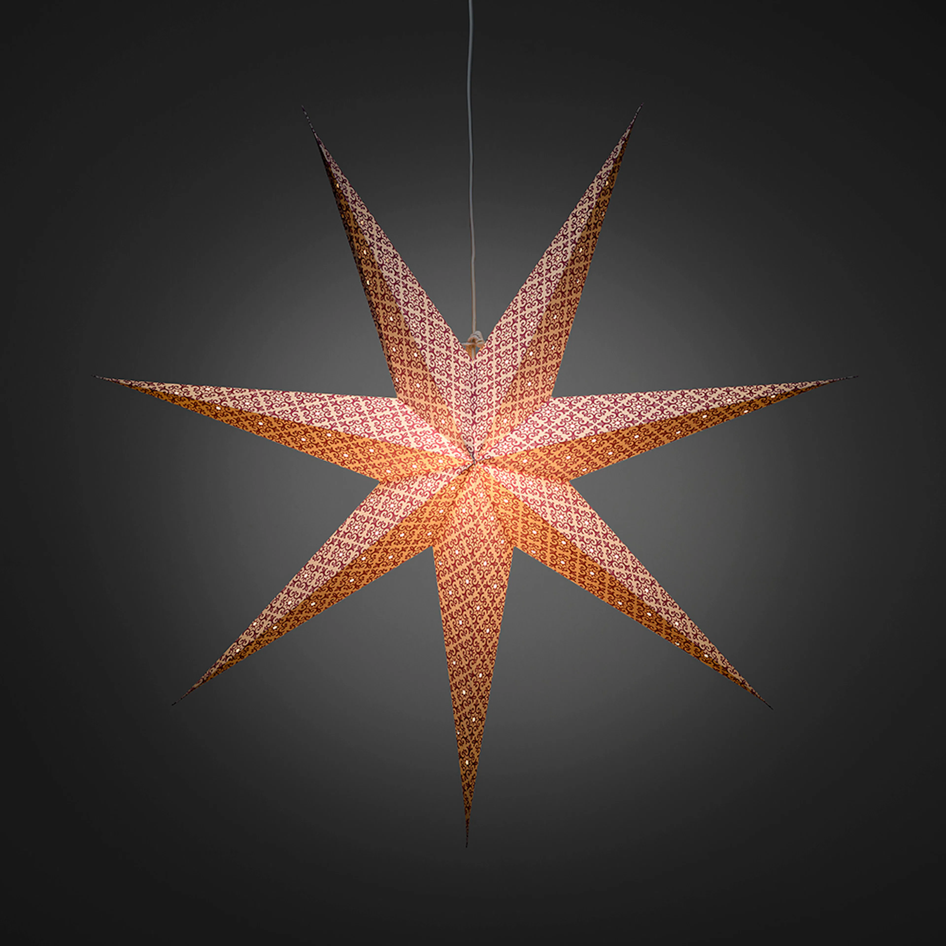 Adventsstjärna Gnosjö Konstsmide Hängande 1