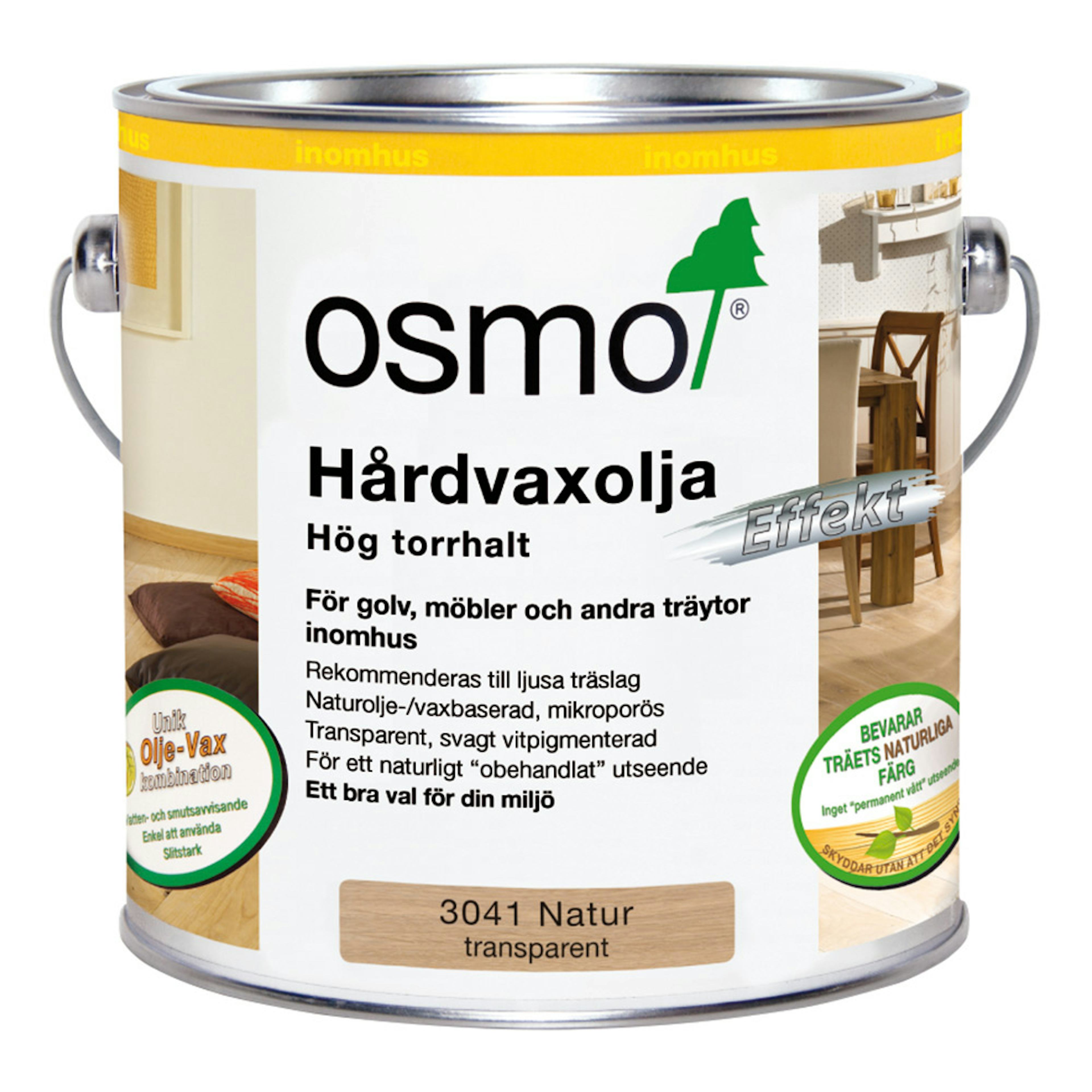 Hårdvaxolja Osmo Pigmenterad Natur