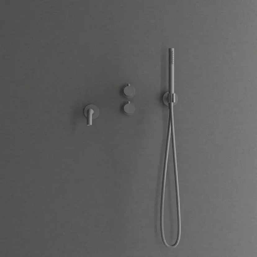 Badkarsblandare Scandtap Steel Harmonized 4 för Inbyggnad