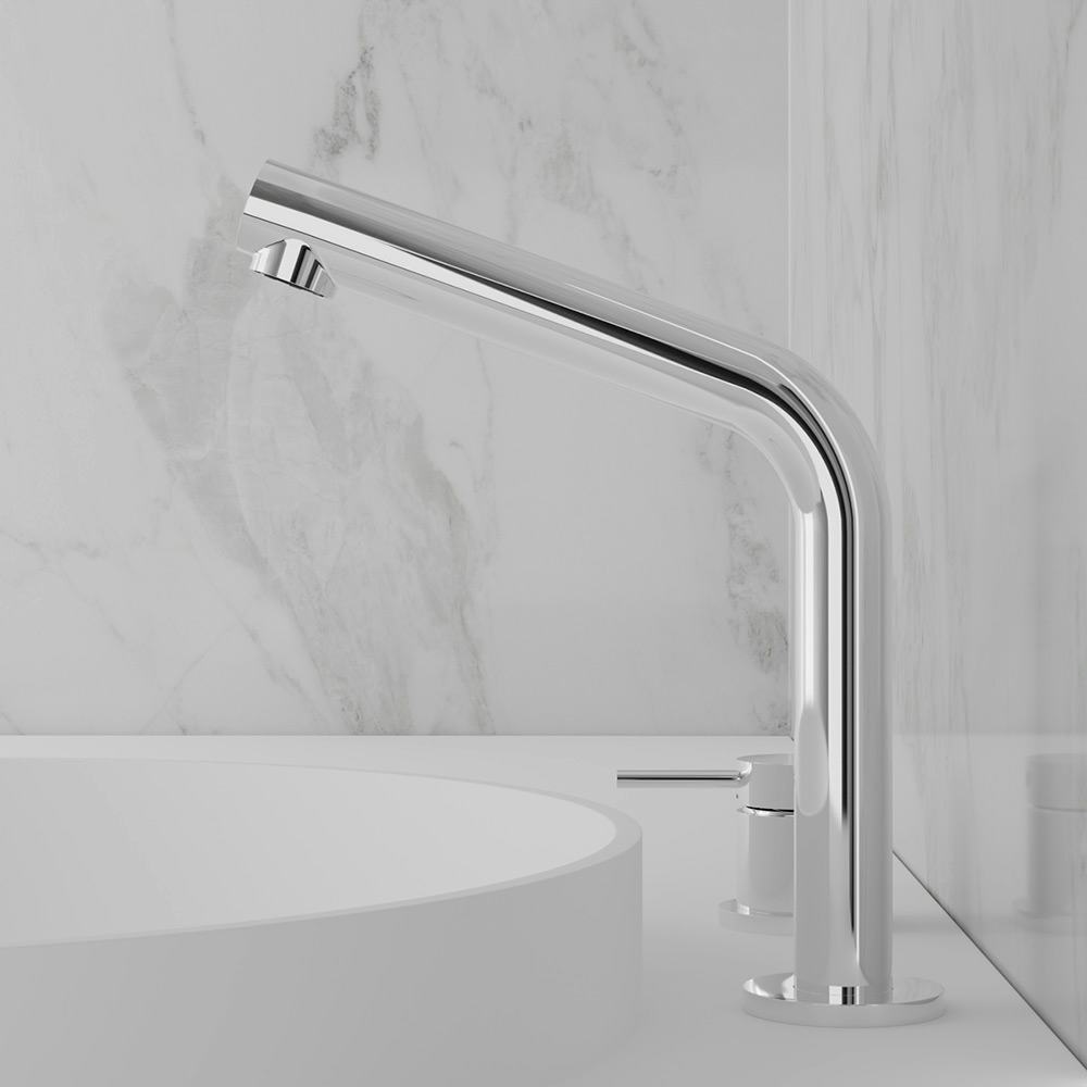 Tvättställsblandare Scandtap Steel Harmonized B2