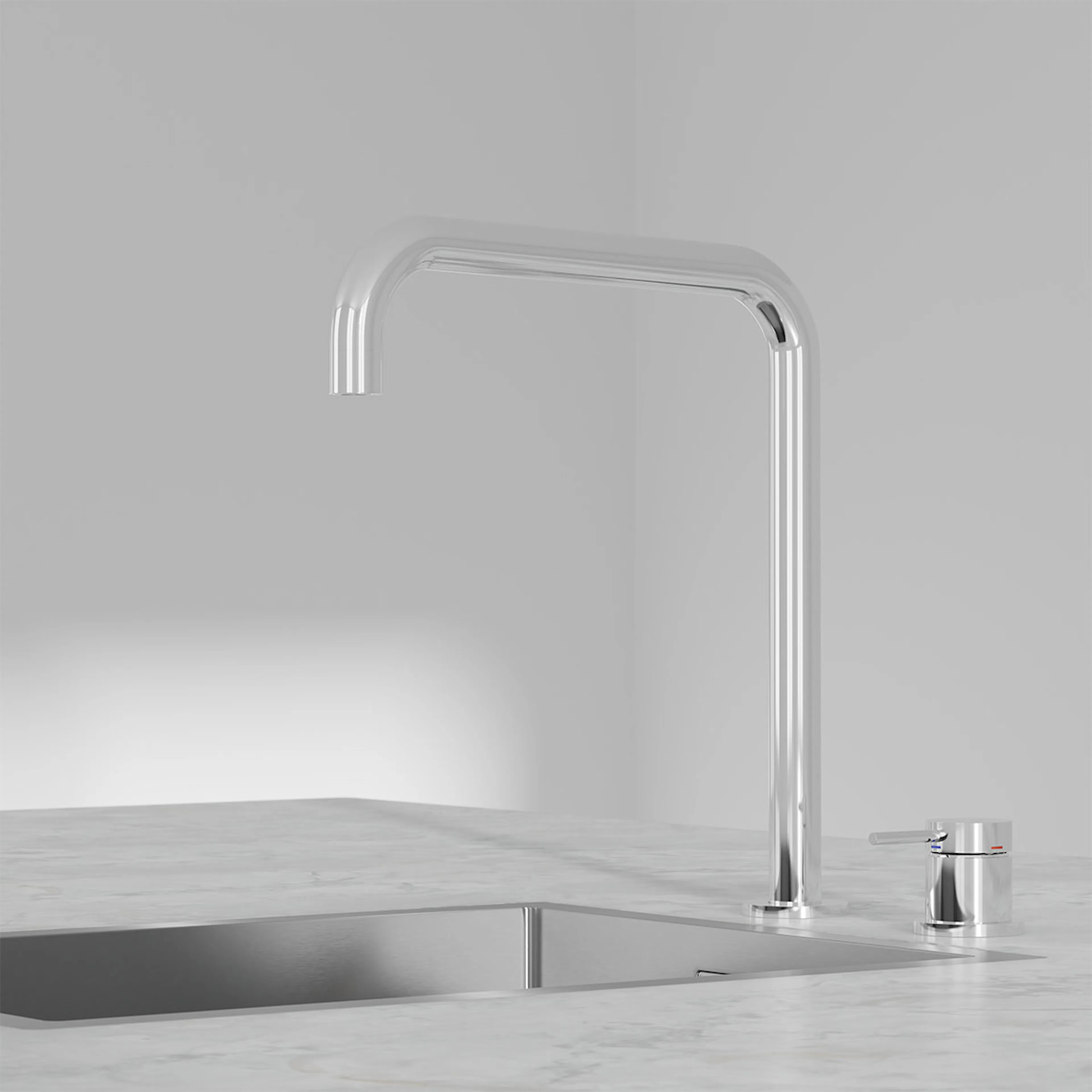 Köksblandare Scandtap Harmonized K2 Square