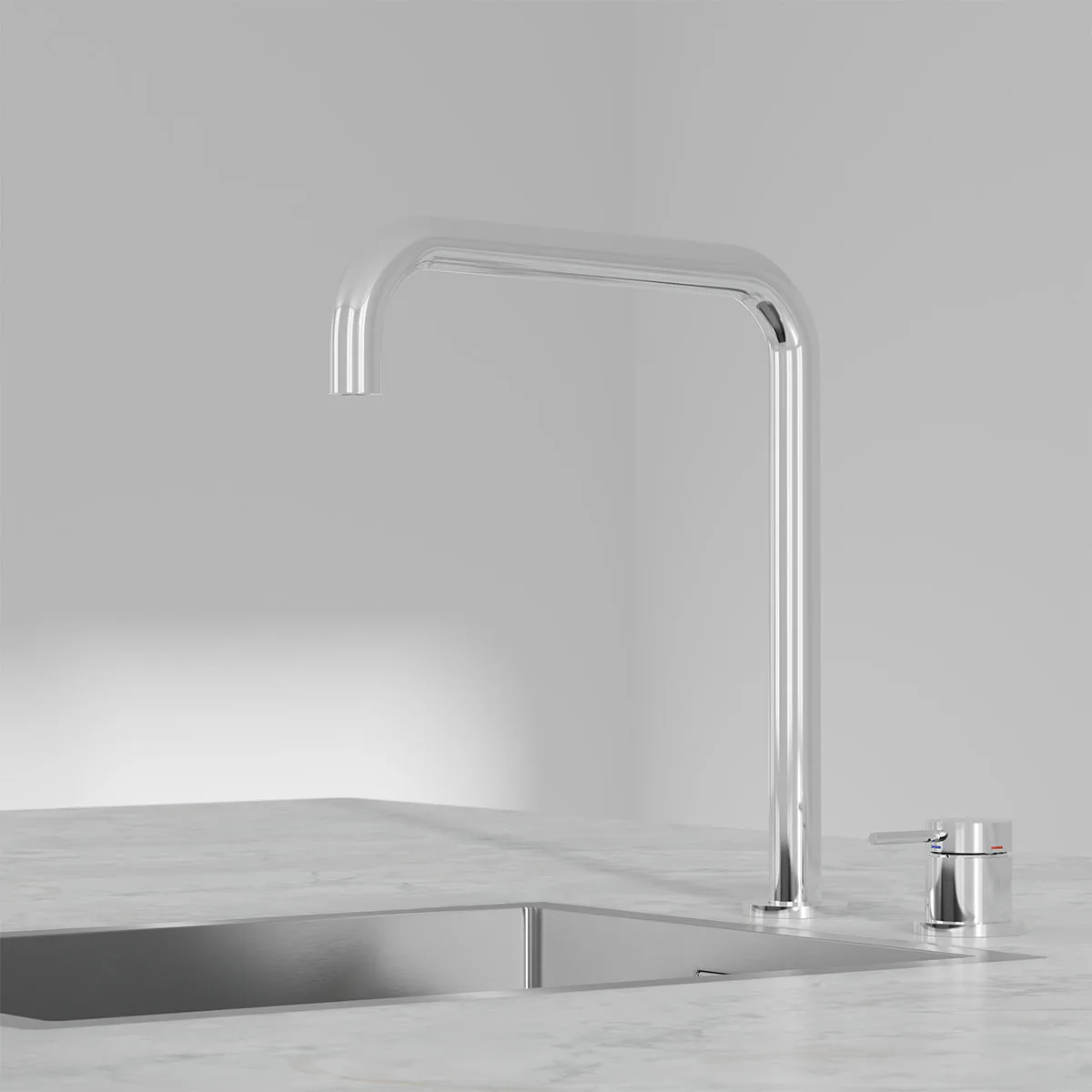 Köksblandare Scandtap Harmonized K2 Square