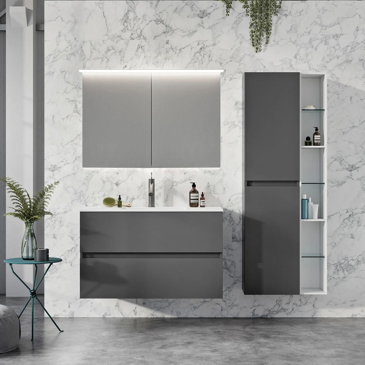 Tvättställsskåp Swebad Hemavan