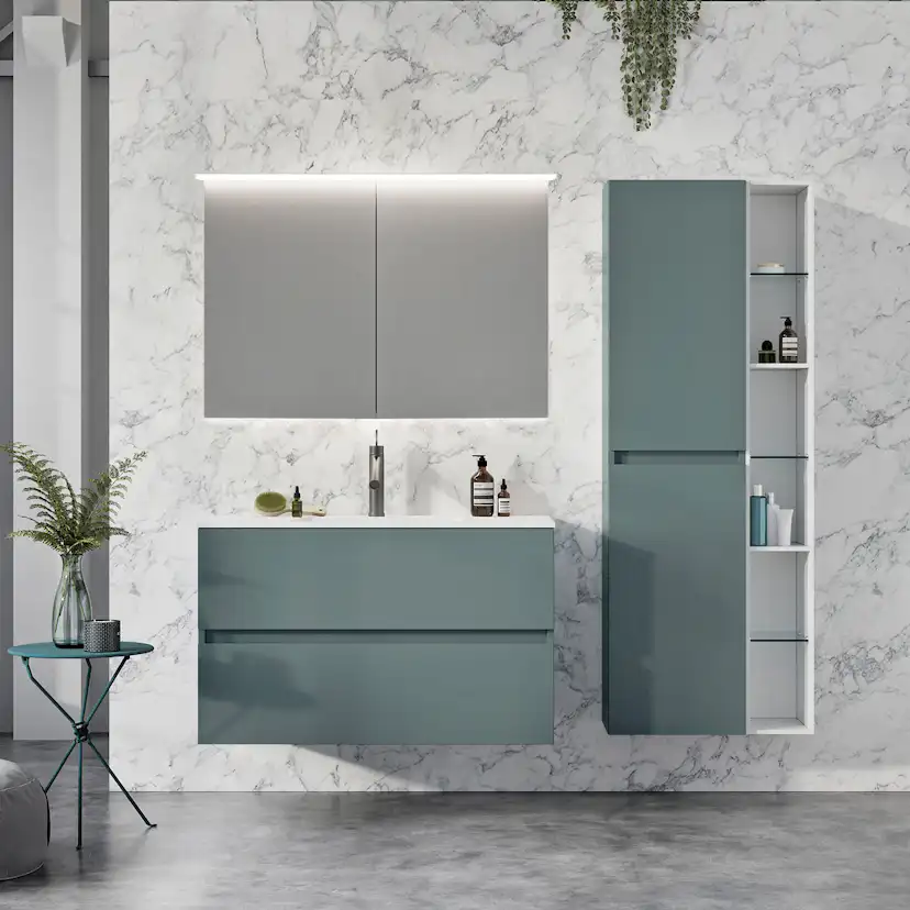 Spegelskåp Swebad Hemavan med Belysning