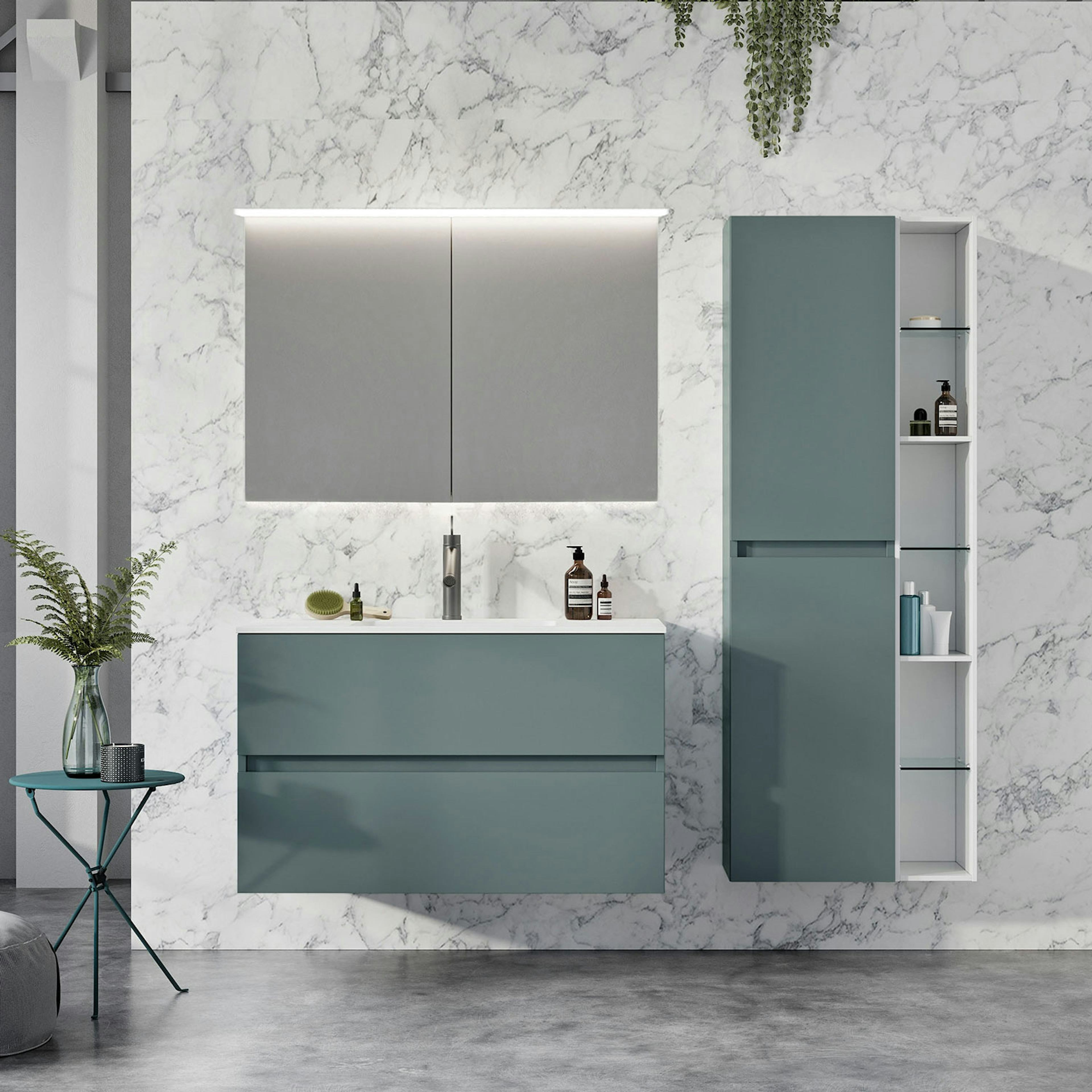 Spegelskåp Swebad Hemavan med Belysning