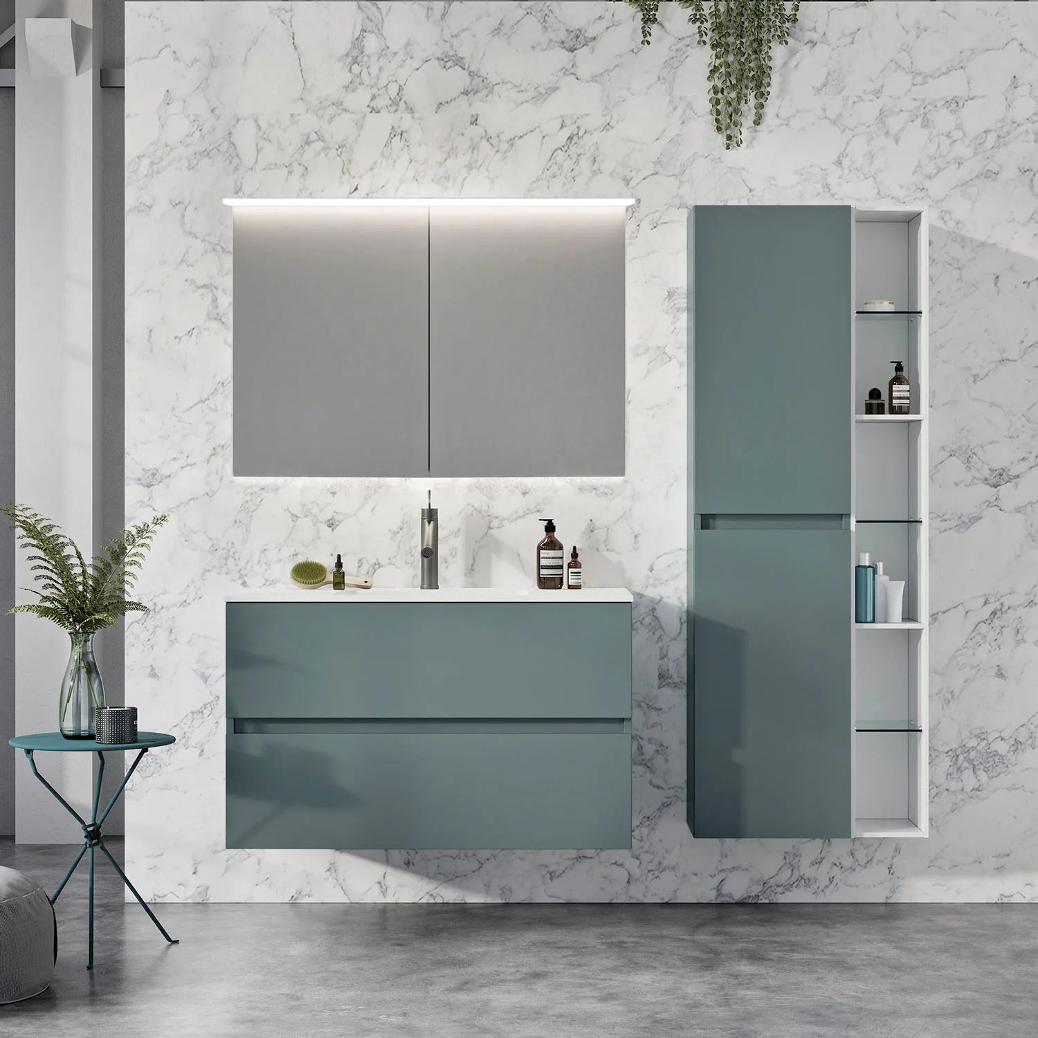 Spegelskåp Swebad Hemavan med Belysning