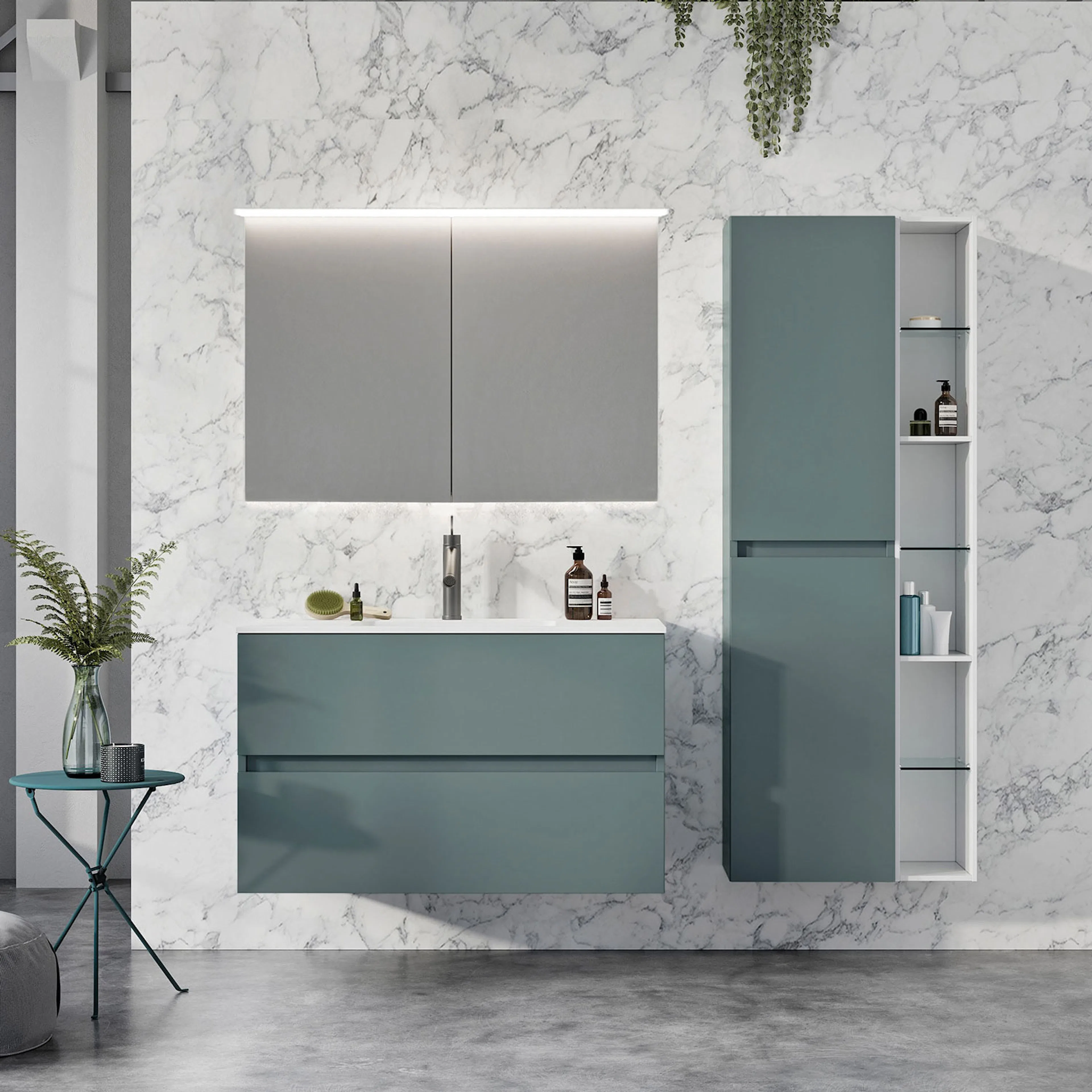 Spegelskåp Swebad Hemavan med Belysning