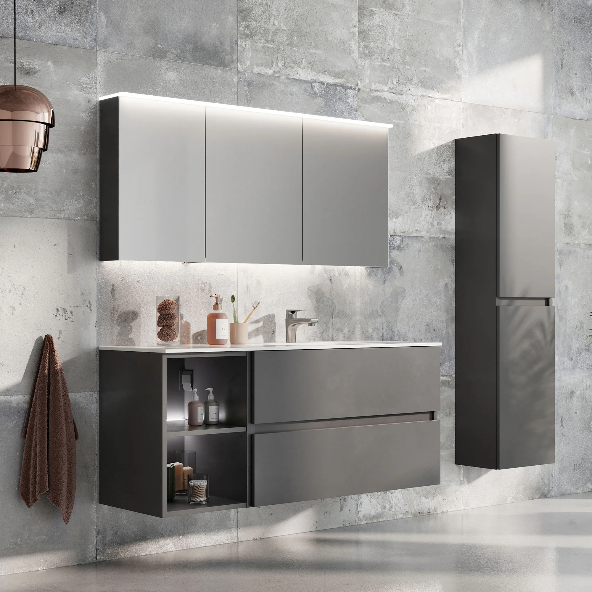 Tvättställsskåp Swebad Hemavan 120 cm