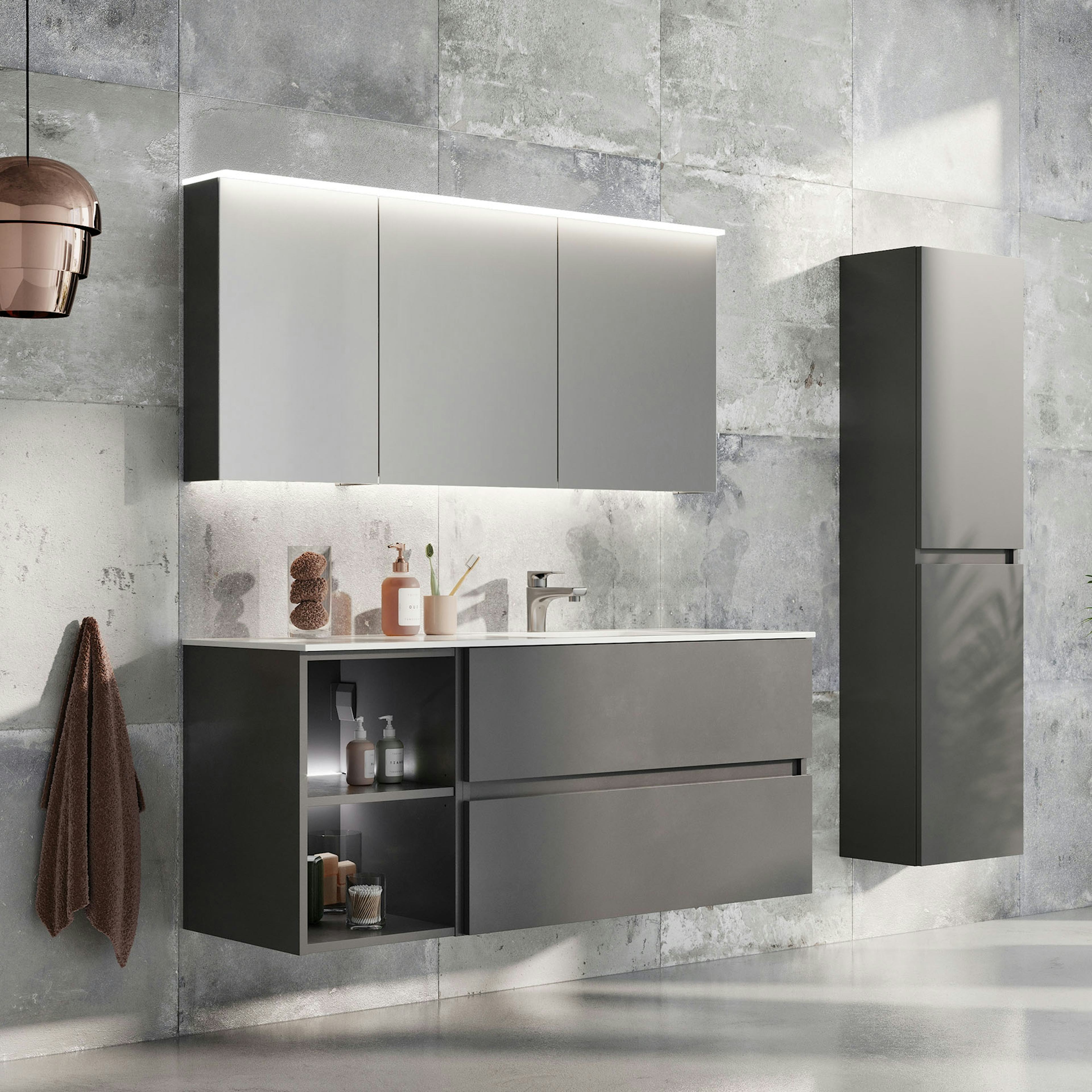 Tvättställsskåp Swebad Hemavan 120 cm