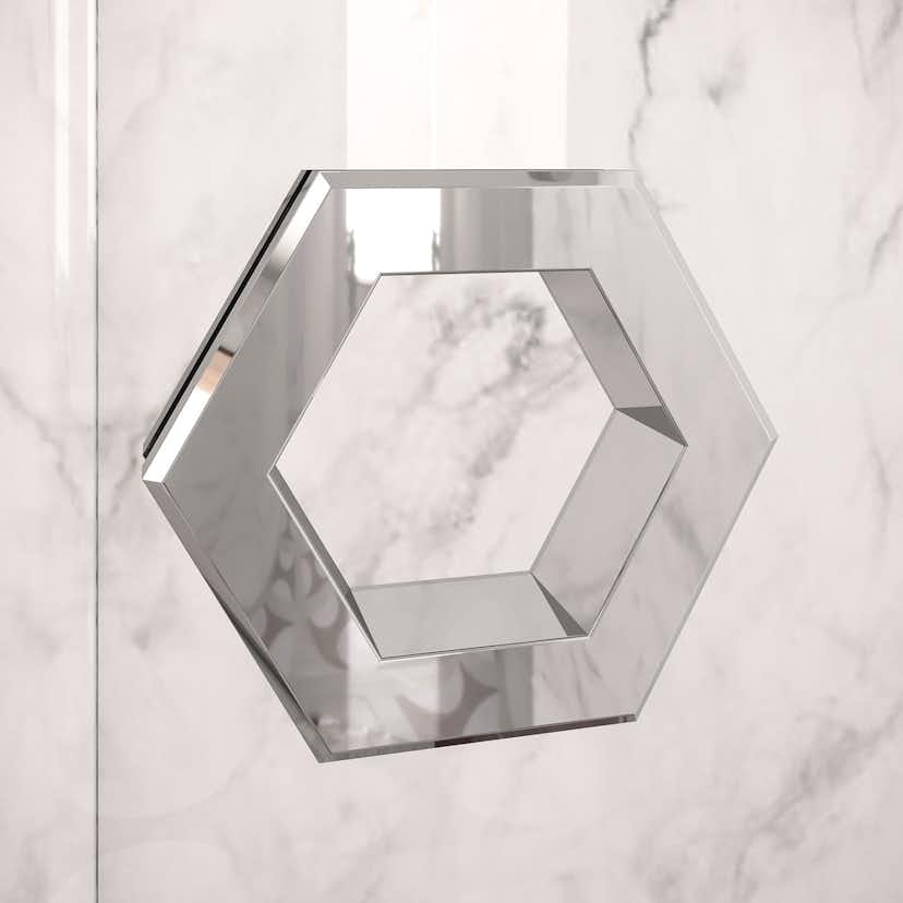 Duschhörn Hietakari Forma 369 Fast Vägg och Vikbar Dörr