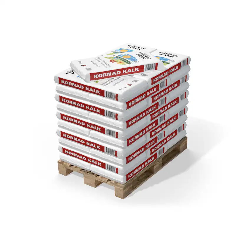 Kalk Hasselfors Kornad Trädgårdskalk 66x15 Kg