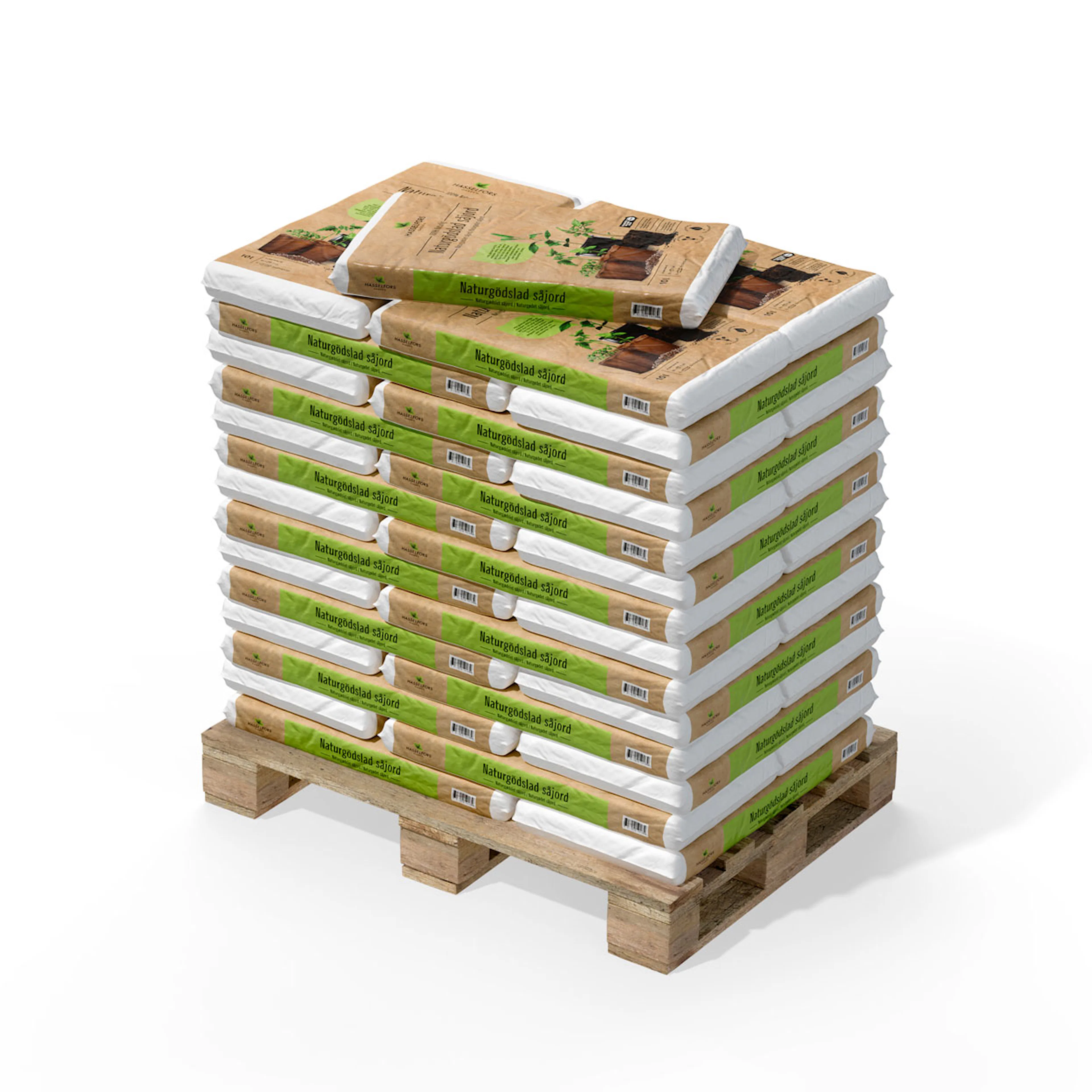 Jord Hasselfors Naturgödslad S-Jord 66x10 L