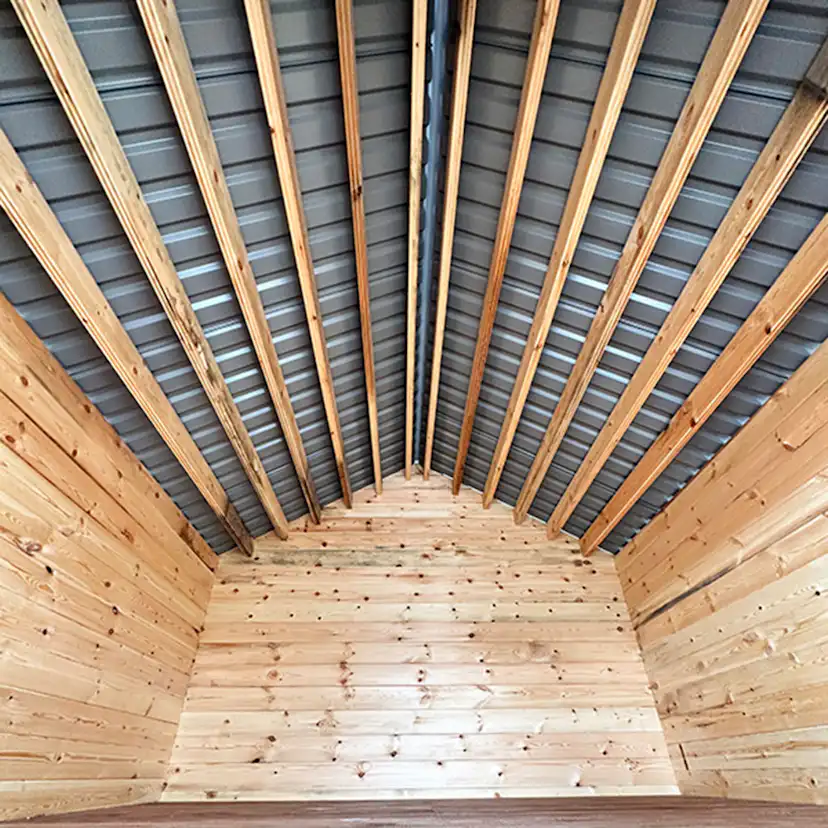 Plåttakspaket LP Garden För Timmerlada U6 R-20