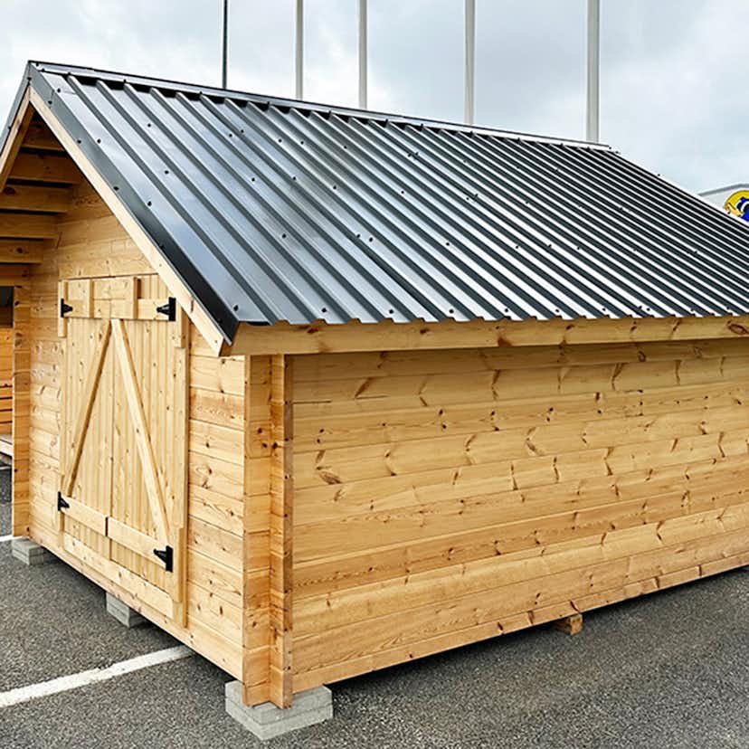 Plåttakspaket LP Garden För Timmerlada U25 R-20