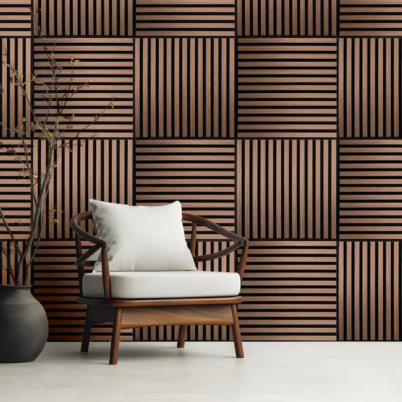 Akustikpaneler NQD Smartwall Fyrkantiga 4-Pack Rak