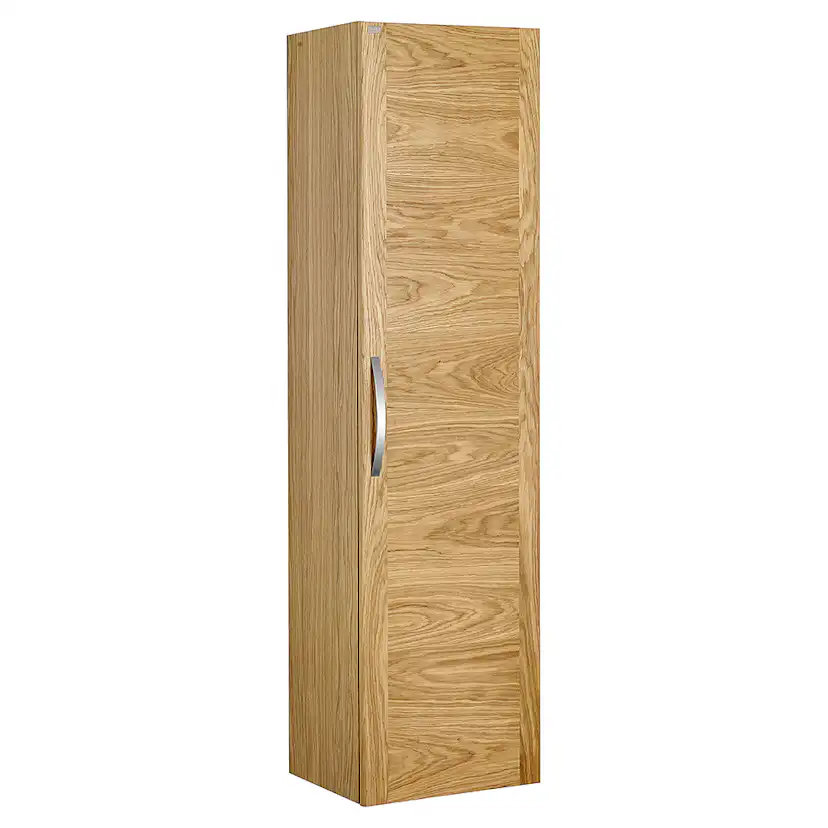 Högskåp DuoBad Vilan med Hel Trädörr
