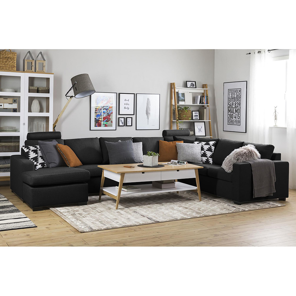 Hörnsoffa Scandinavian Choice Crazy XL med Divan