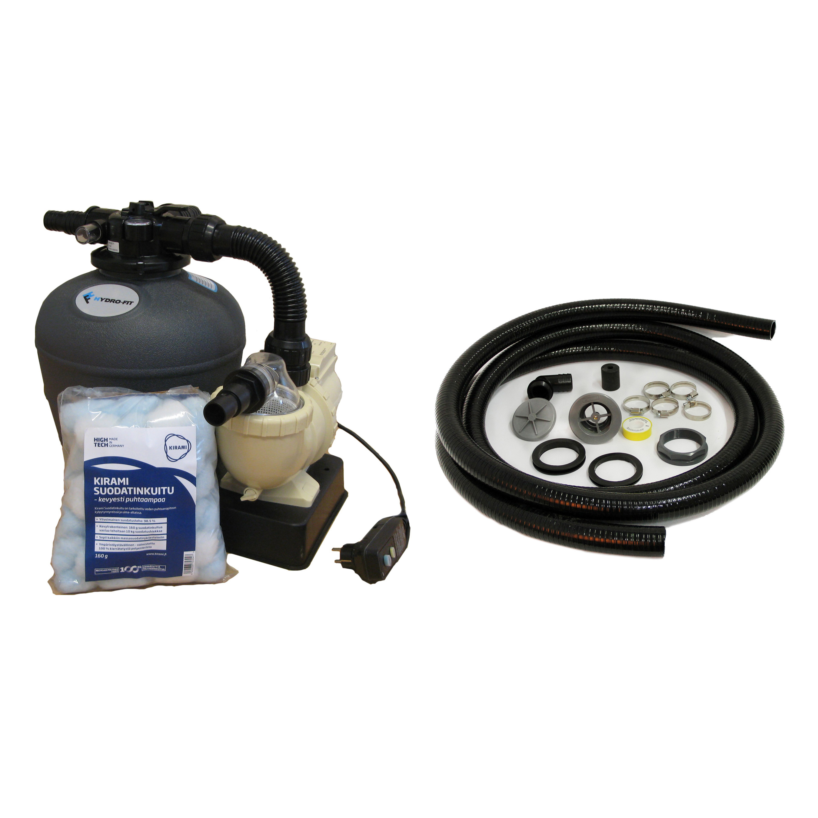 Reningssystem Kirami med Slang och Anslutningar