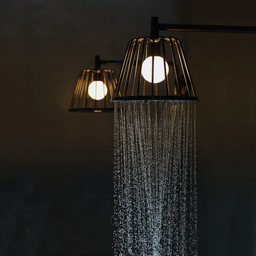 Huvuddusch Axor LampShower/Nendo