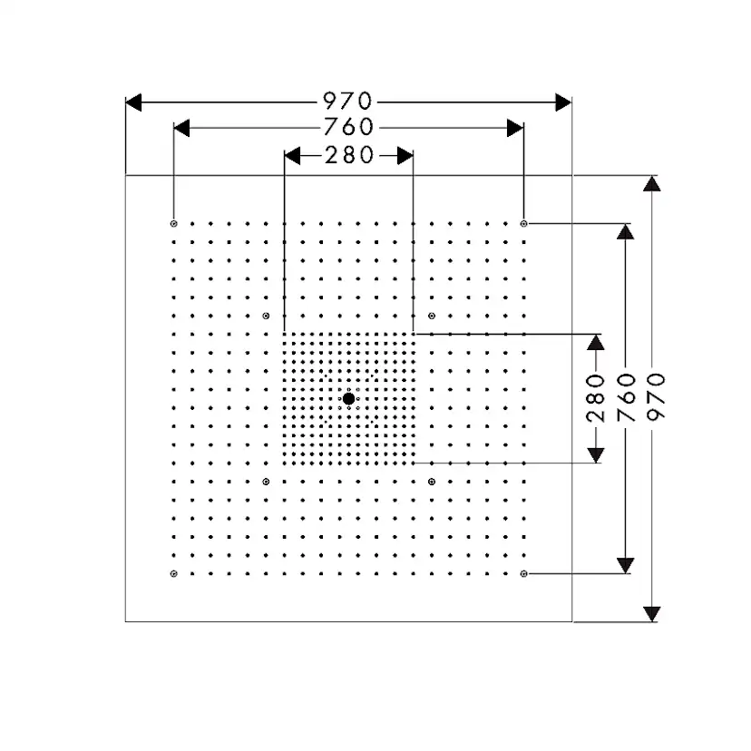 Huvuddusch Axor ShowerCollection ShowerHeaven