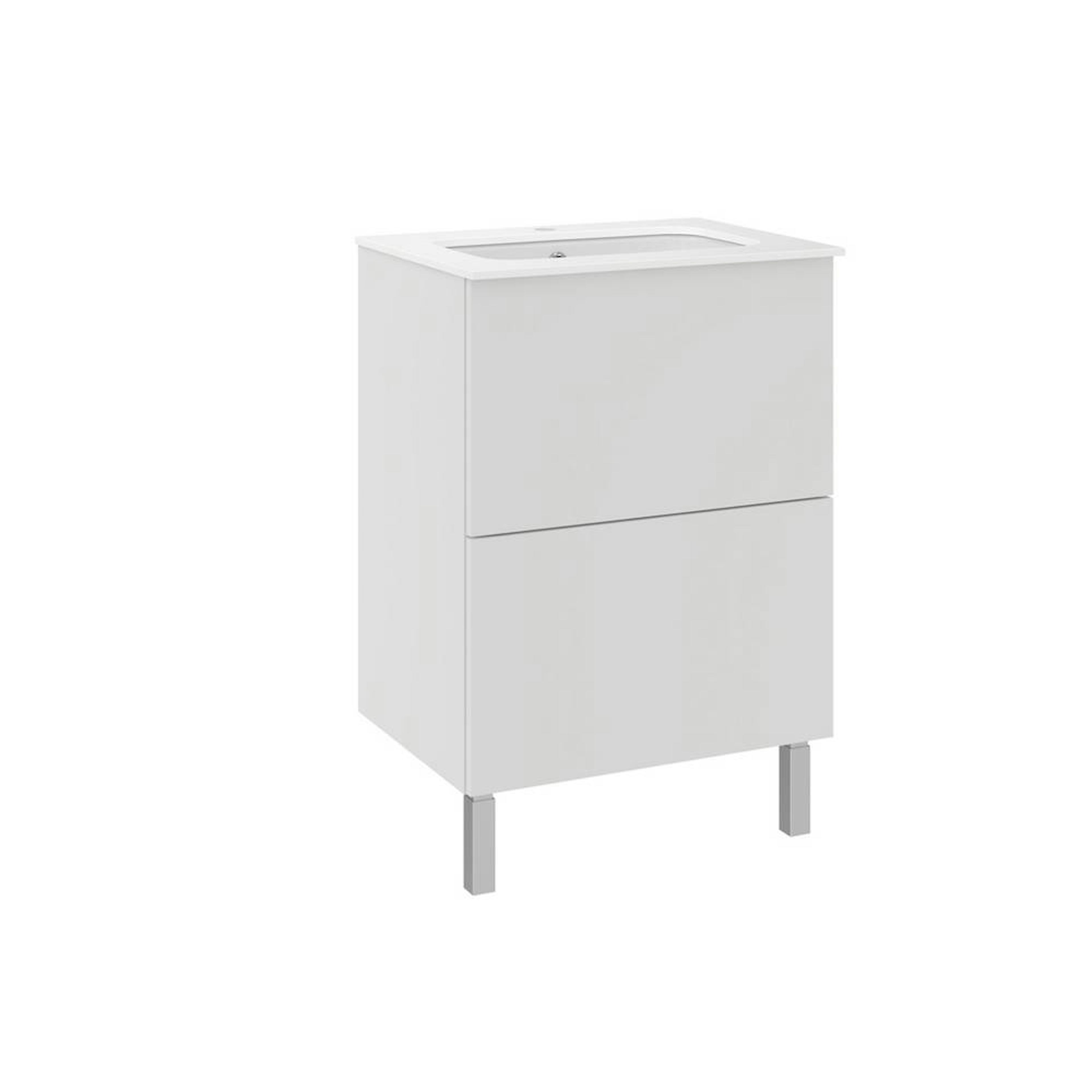 Tvättställsskåp Temal ILONA Set 1 för Tvättmaskin