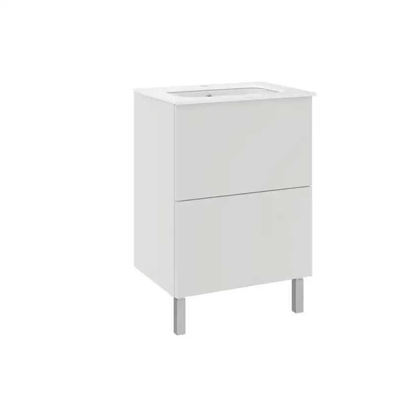 Tvättställsskåp Temal ILONA Set 1 för Tvättmaskin