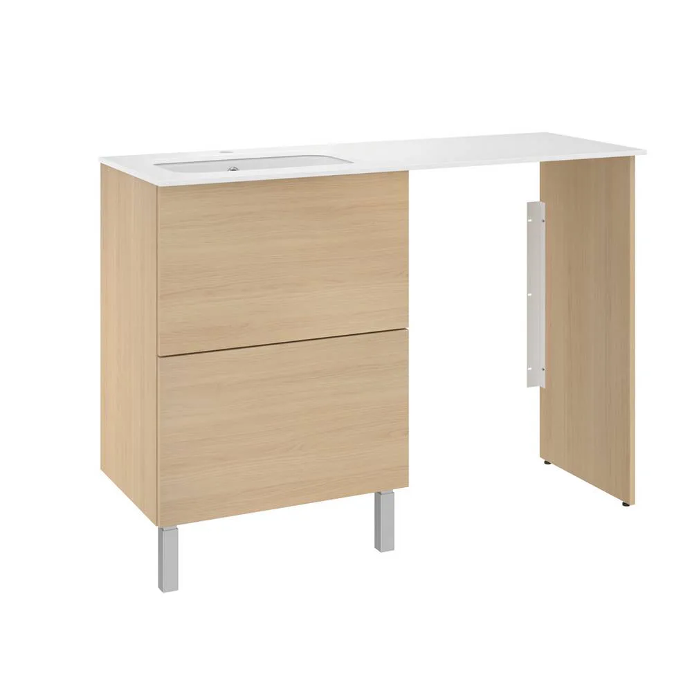 Tvättställsskåp Temal ILONA Set 3 för Tvättmaskin