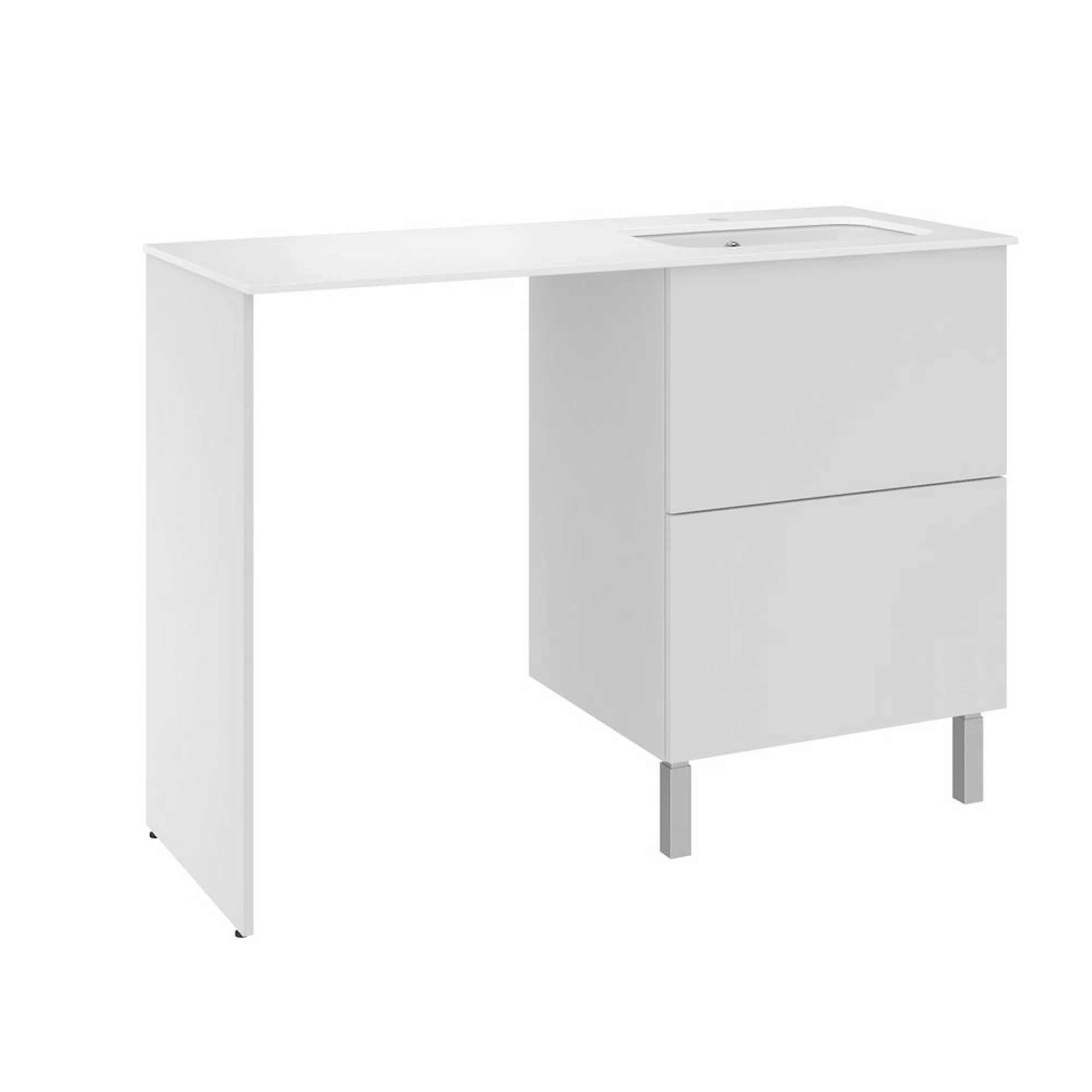 Tvättställsskåp Temal ILONA Set 4 för Tvättmaskin