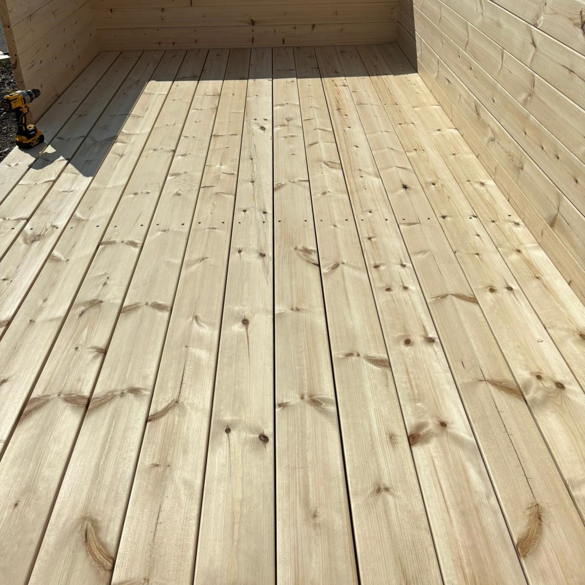 Golvpaket LP Garden För Timmerlada U10 R10 S10