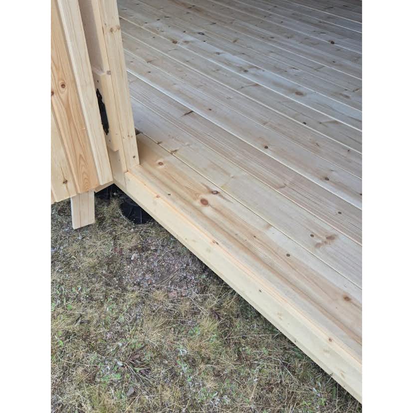 Golvpaket LP Garden För Timmerlada U16 R16 S16