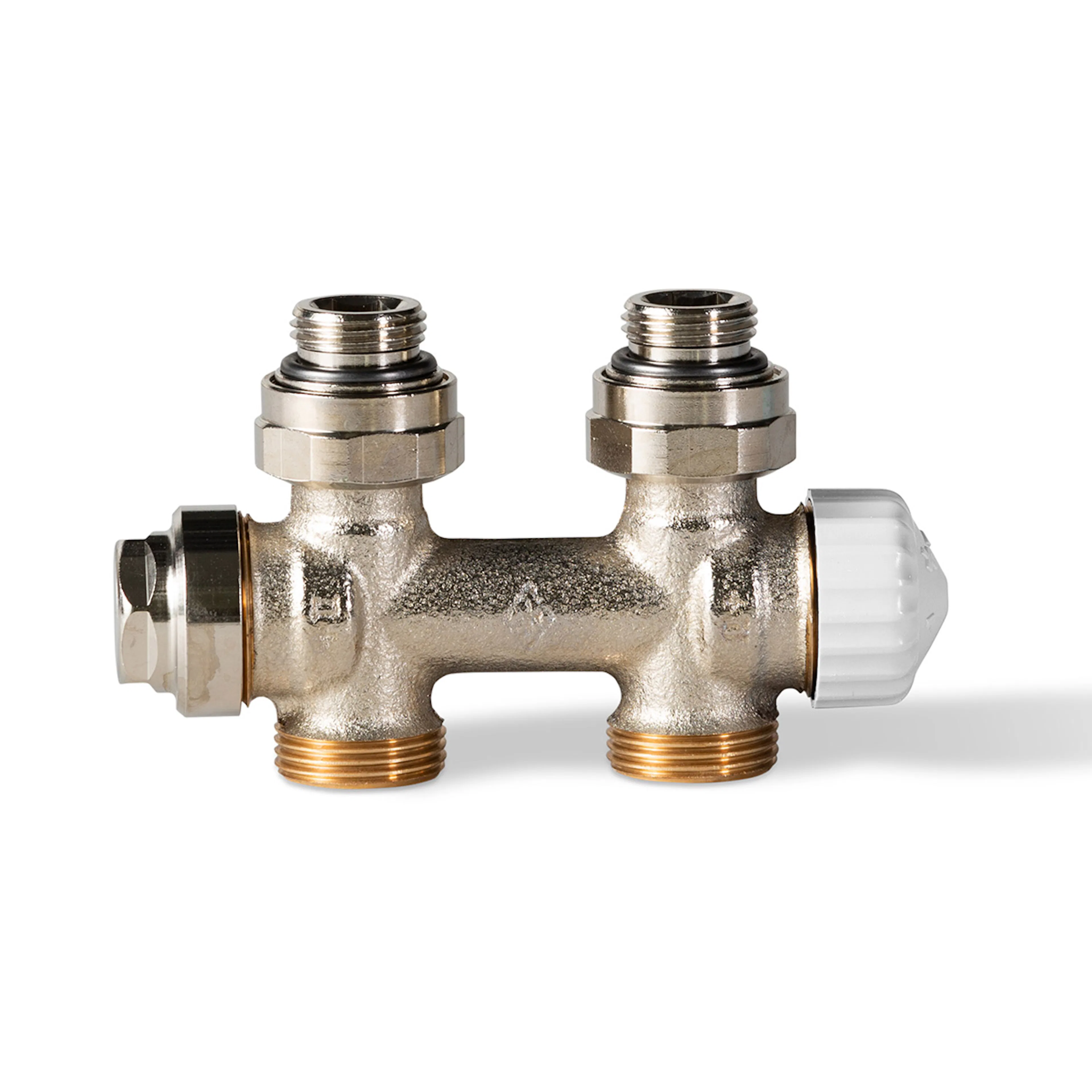 H-stycke IMI Rak 2-rörs inkl nippel För termostat WRV