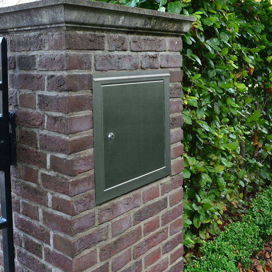 Inbyggnadsbrevlåda Bobi Bobinox X400