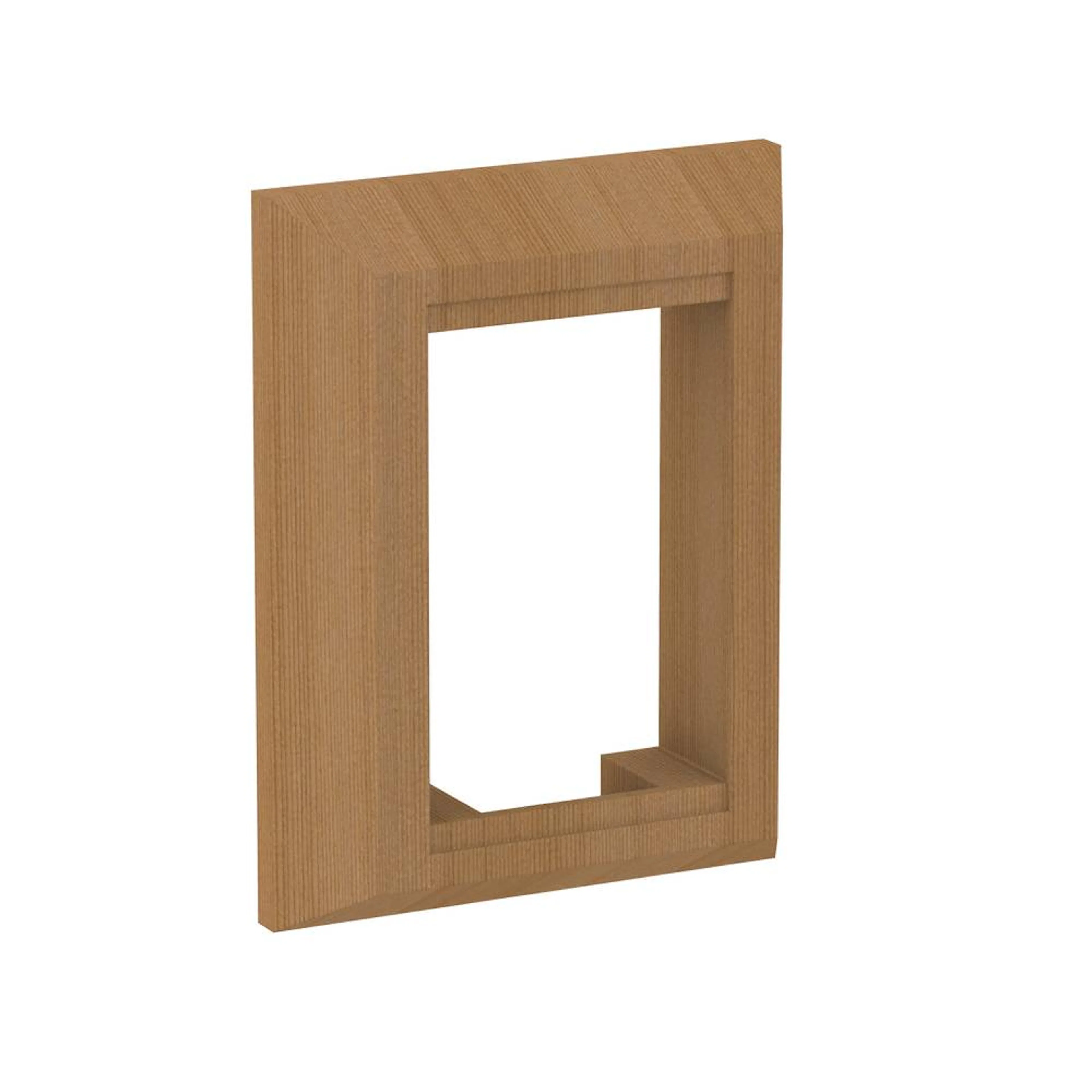 Hållare för kontrollgränssnitt SAWO Trä Rektangulär för 2.0-kontroller