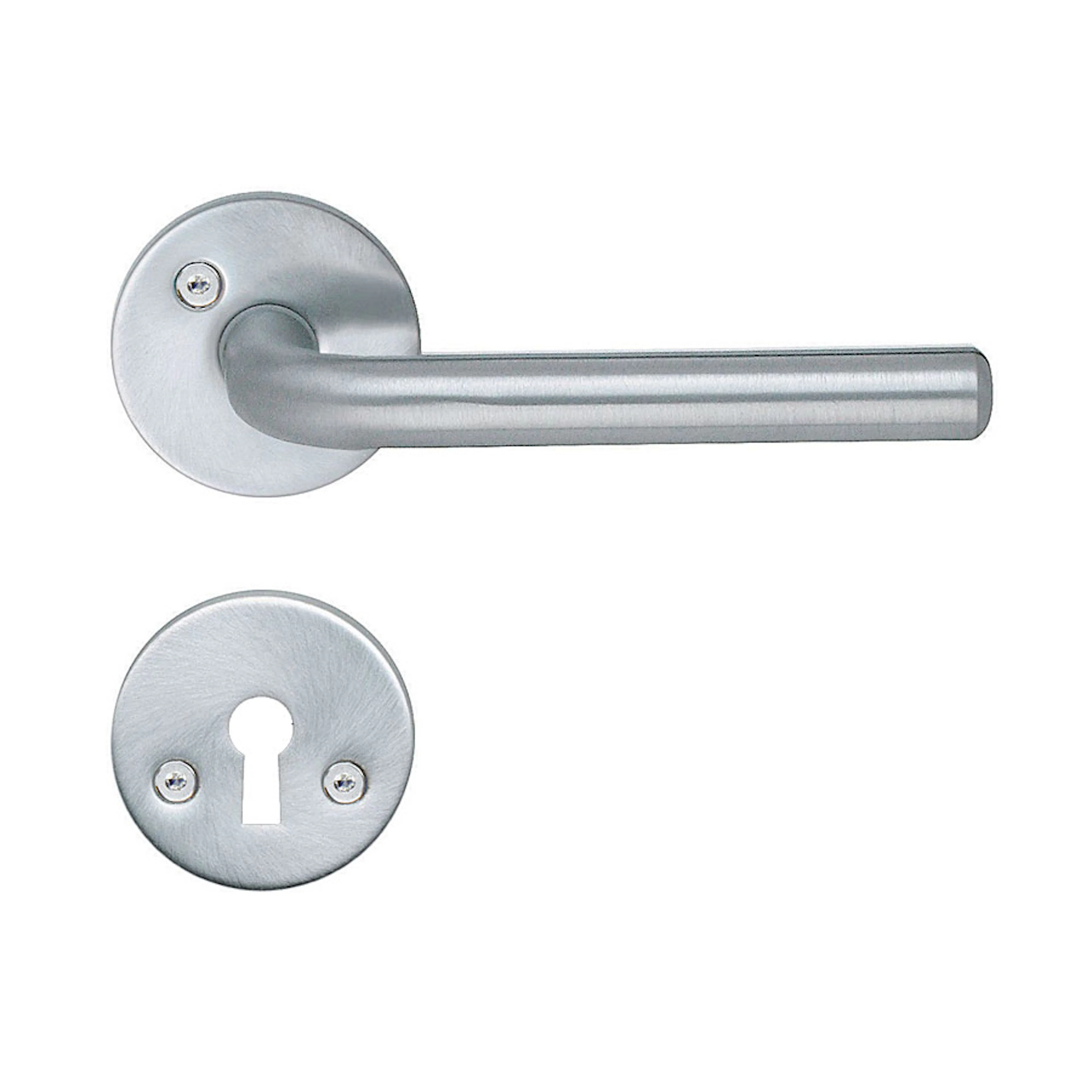 Innerdörrhandtag Beslagsboden B283 Mattborstad Krom