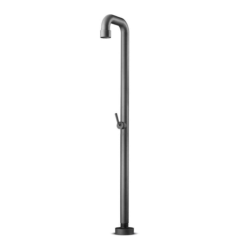 Inom- & Utedusch JEE-O Soho Dusch 01 Fristående Mattsvart Rostfritt Stål