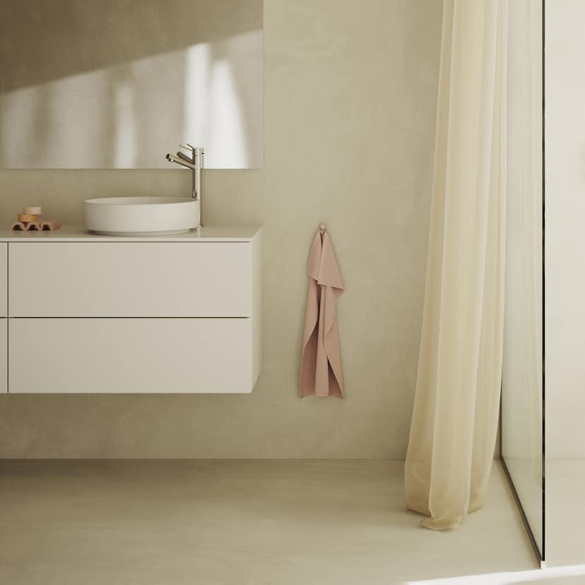 Tvättställsskåp INR Core Solid med 2 Lådor