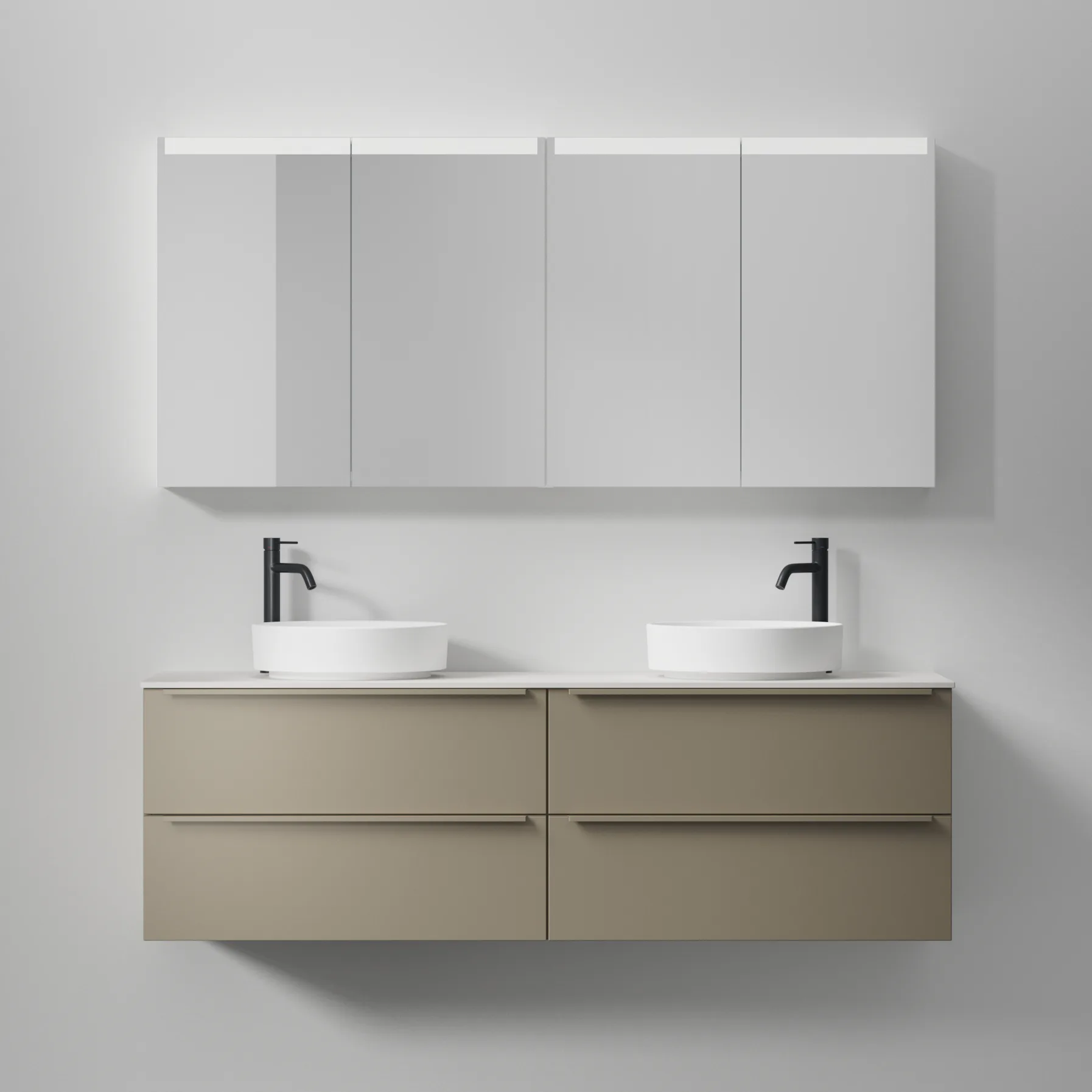 Tvättställsskåp INR Core Avant med 4 Lådor