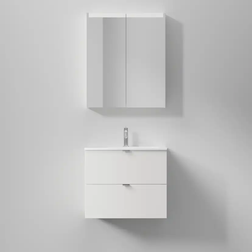 Tvättställsskåp INR Core Solid med 2 Lådor