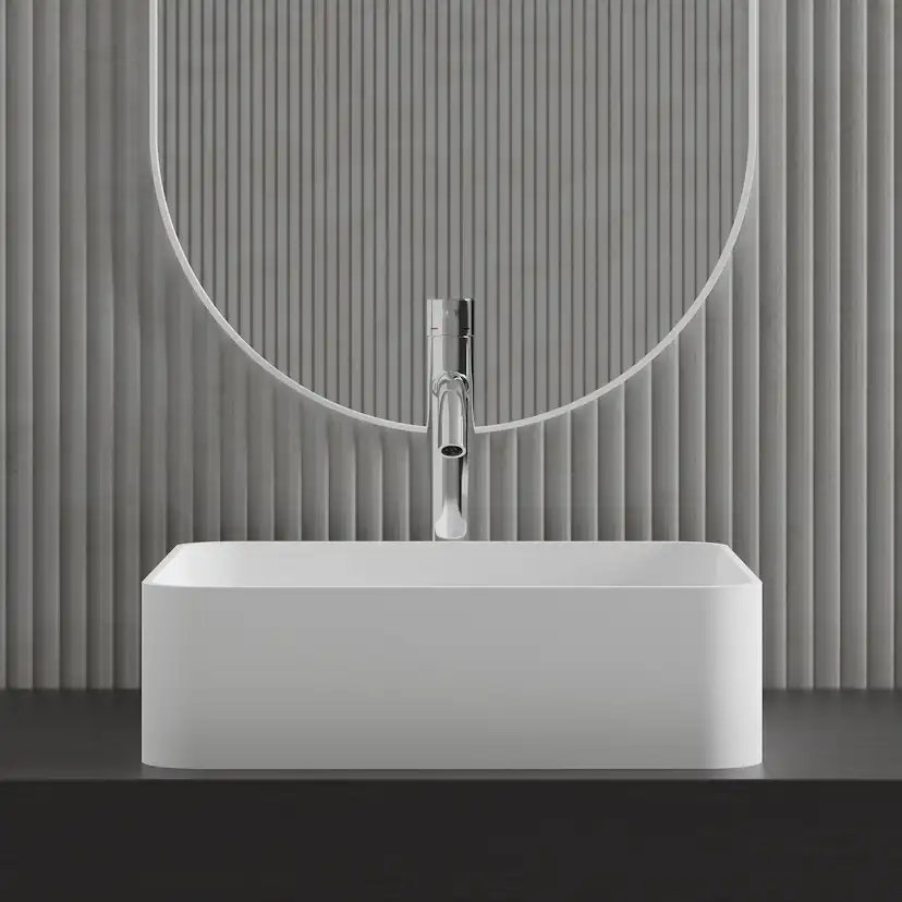 Tvättställsblandare Scandtap Steel Voyage High