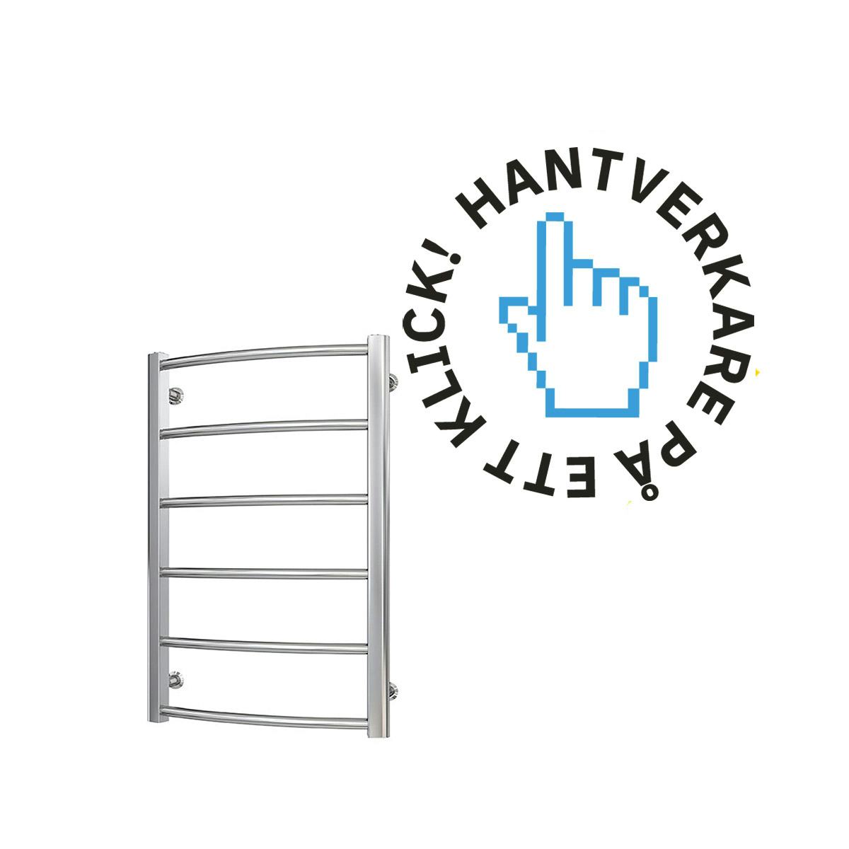 Installation Elektrisk handdukstork med ROT