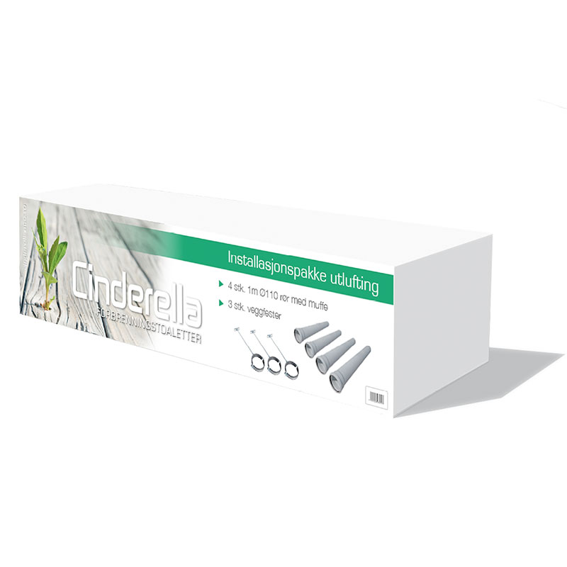 Installationssats Cinderella Frånluft