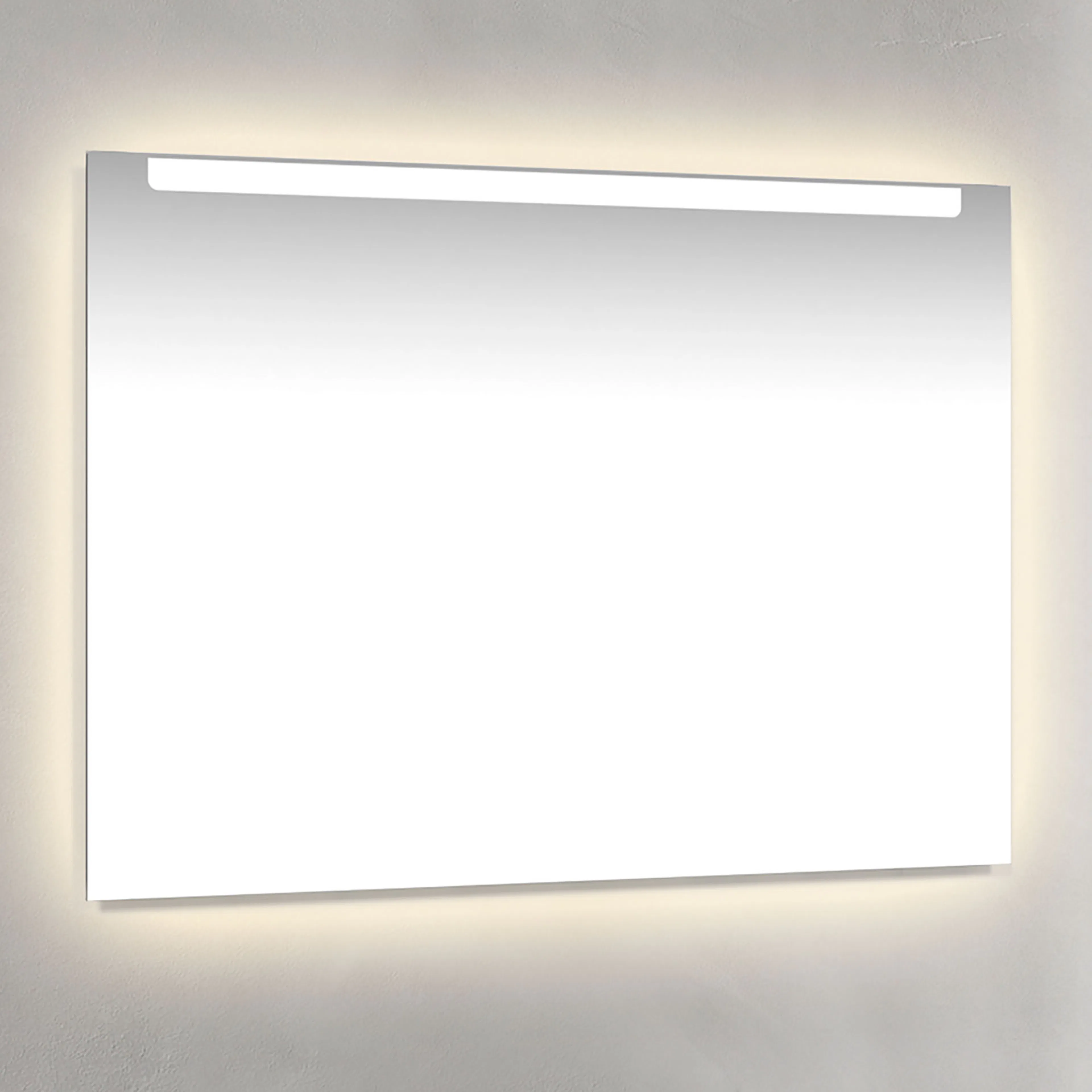 Spegel Macro Design Crown Ambilight Infälld belysning