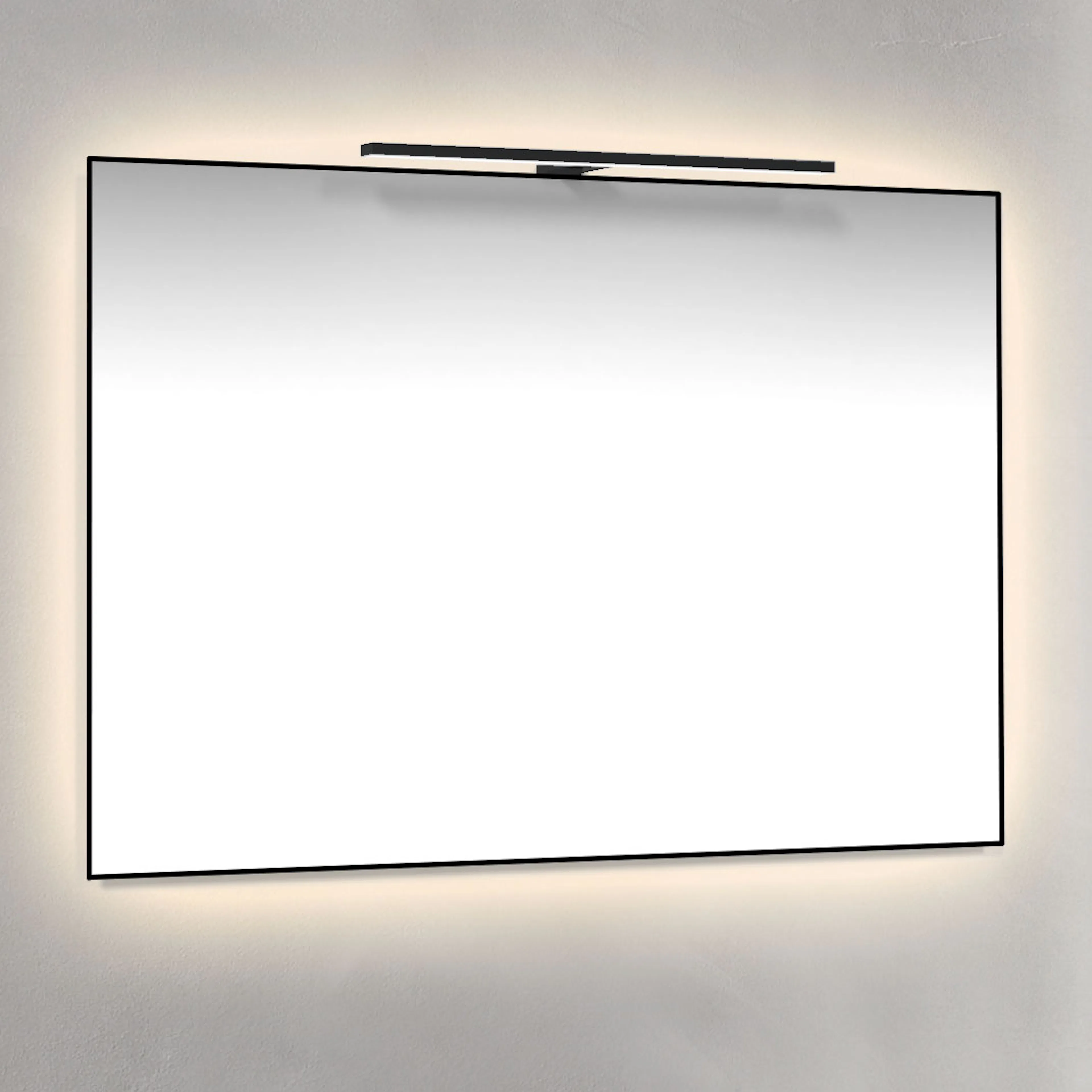 Spegel Macro Design Crown Ambilight T-belysning Med Ram